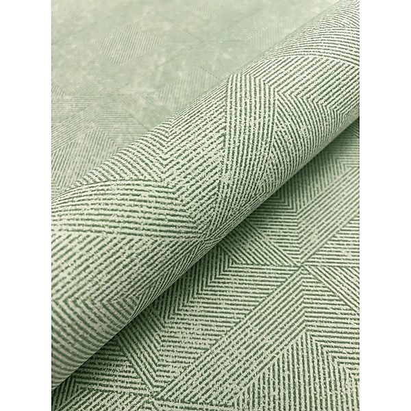 Newroom Vliestapete Hiram Green Rauten Modern günstig online kaufen