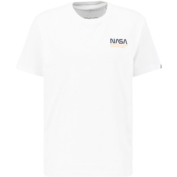 Alpha  T-Shirt Skylab NASA T-Shirt - white/blue günstig online kaufen