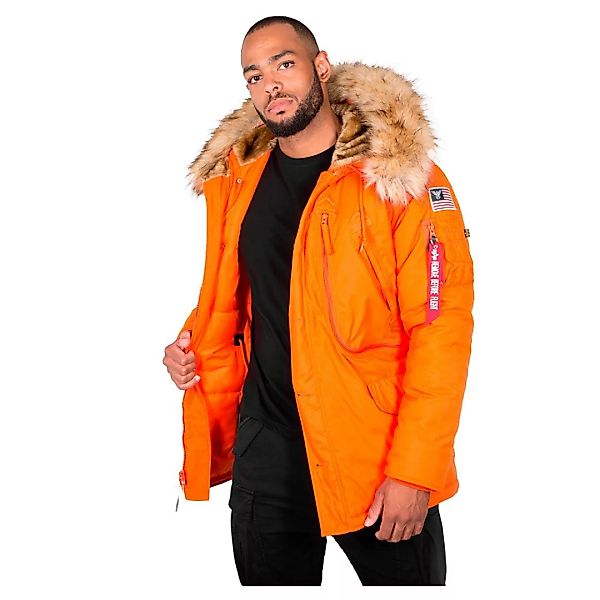 Alpha Industries Polar Jacke XL Flame Orange günstig online kaufen