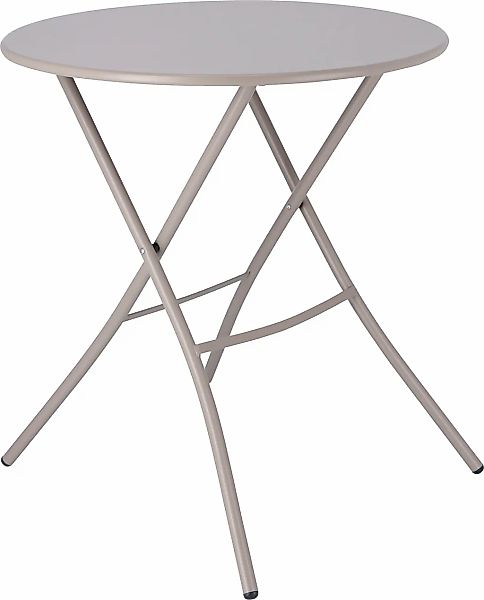 Fiam Klapptisch "fiam sirio", mit runder Tischplatte, Breite 67 cm, in 4 Fa günstig online kaufen