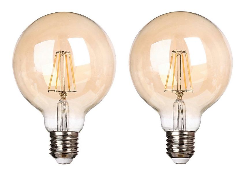 TRANGO LED-Leuchtmittel, 2er Pack E27003-2 LED Filament Lampe Leuchtmittel günstig online kaufen