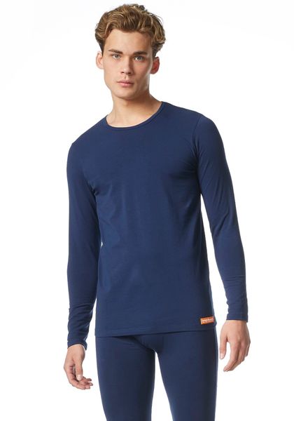 Bruno Banani Unterhemd "Warm Up" mit kontrastfarbenen Markenlabel günstig online kaufen