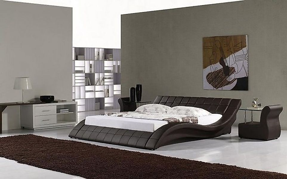 JVmoebel Bett Betten Doppel Ehe Schlaf Zimmer Luxus Designer Bett 180x200 L günstig online kaufen