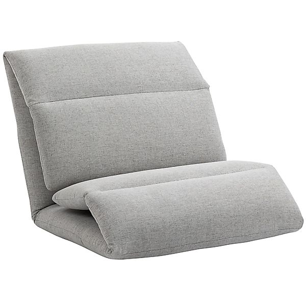 HOMCOM Bodenstuhl mit 5-Stufig mit Liegefunktion 72 x 71 x 60 cm günstig online kaufen