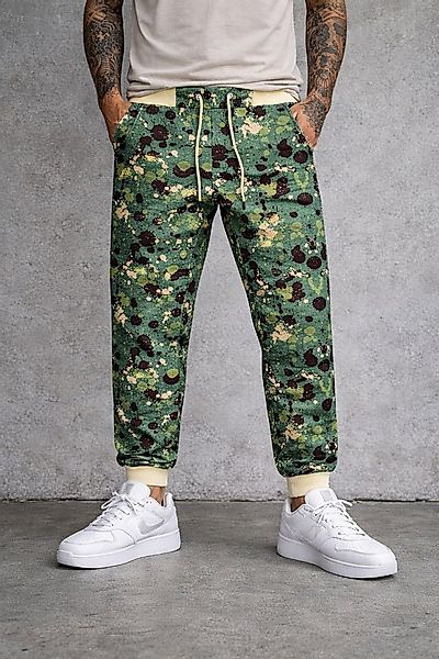 Mosranic Jogginghose Herren Baggy Hose "SPLASH" Trainingshose Fitness Gym S günstig online kaufen