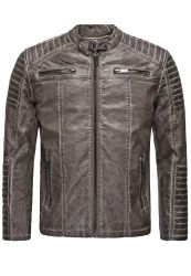 RedBridge Lederimitatjacke Red Bridge Herren Biker günstig online kaufen