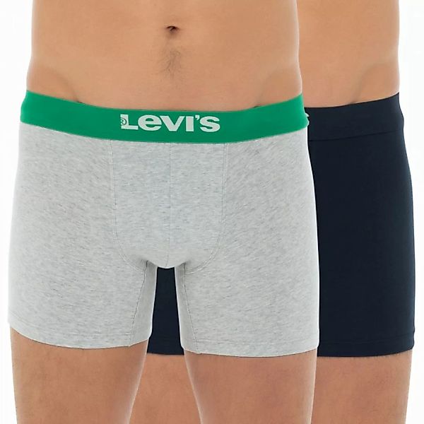 Levi's 2-er Set Boxer Briefs Grau & Blau günstig online kaufen