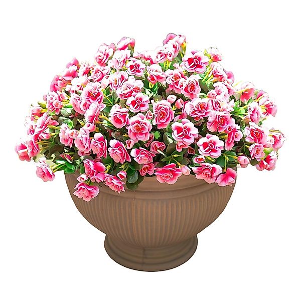 Kunstblumenstrauß Künstliche Outdoor-Blumen, künstliche Azaleenblumenstrauß günstig online kaufen
