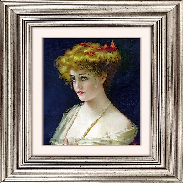 queence Acrylglasbild "Frau I", Kunst-Frau-Gemälde-Historische Persönlichke günstig online kaufen