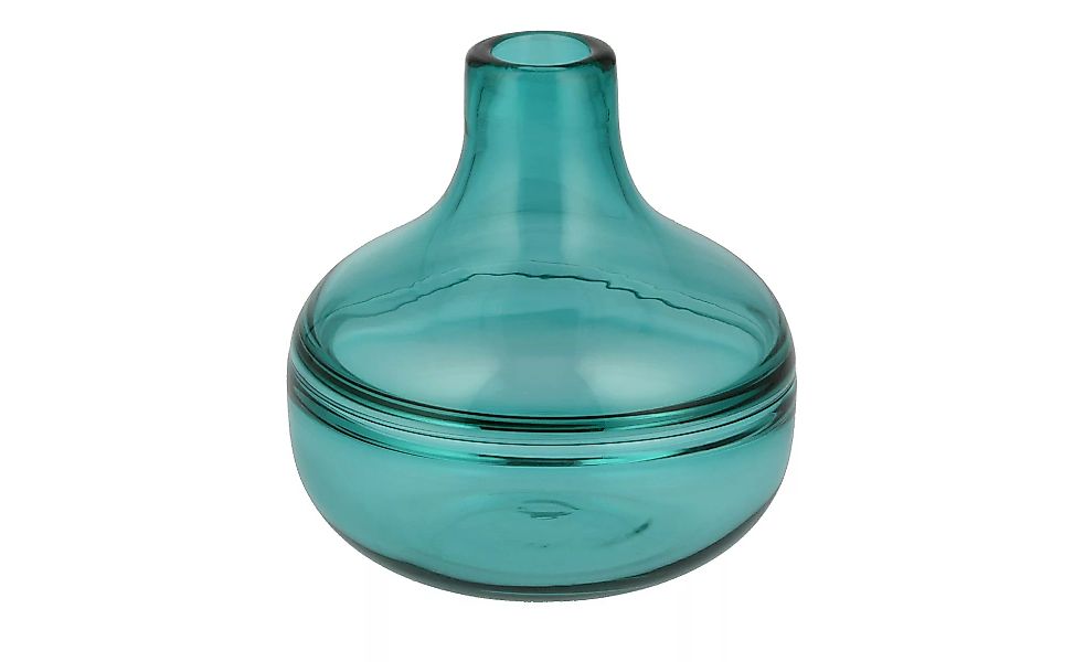 Peill+Putzler Vase - blau - Glas - 16 cm - Sconto günstig online kaufen