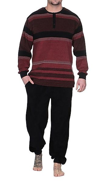 Normann Pyjama Herren Schlafanzug Pyjama lang in Frottee Qualität– auch in günstig online kaufen