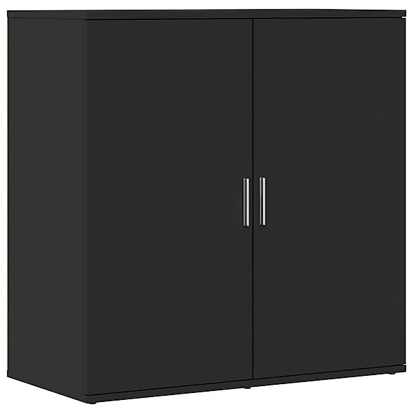 vidaXL Sideboard Schwarz 79x38x80 cm Holzwerkstoff 840514 günstig online kaufen