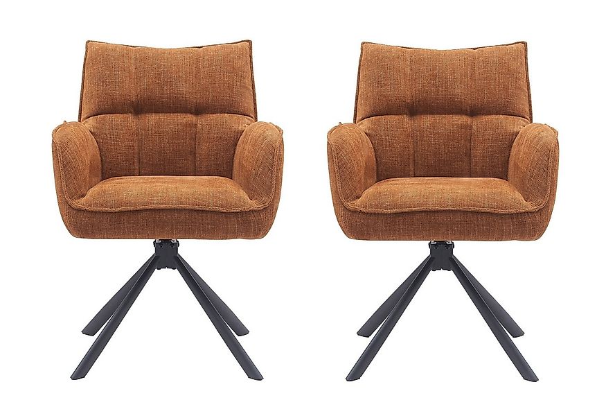 freiraum Armlehnstuhl Marilla (2er-Set), (2er-Set) Federkern, Drehfunktion, günstig online kaufen