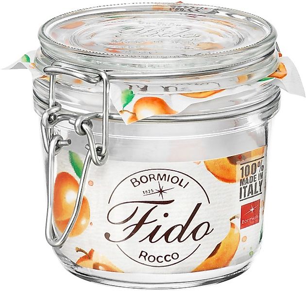Bormioli Rocco Vorratsglas »Vorratsglas "Fido" 0,35l« Set, 6 Stück, 0,35l F günstig online kaufen