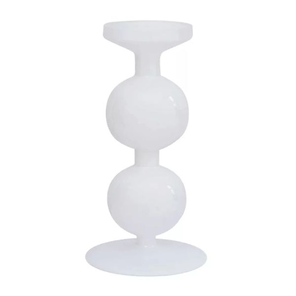Bulb Kerzenhalter 25cm weiß günstig online kaufen