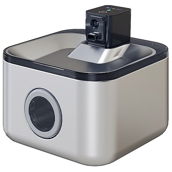 PawHut Automatischer Edelstahl-Katzenbrunnen 4,2L mit LED-Anzeige, Ultra-le günstig online kaufen