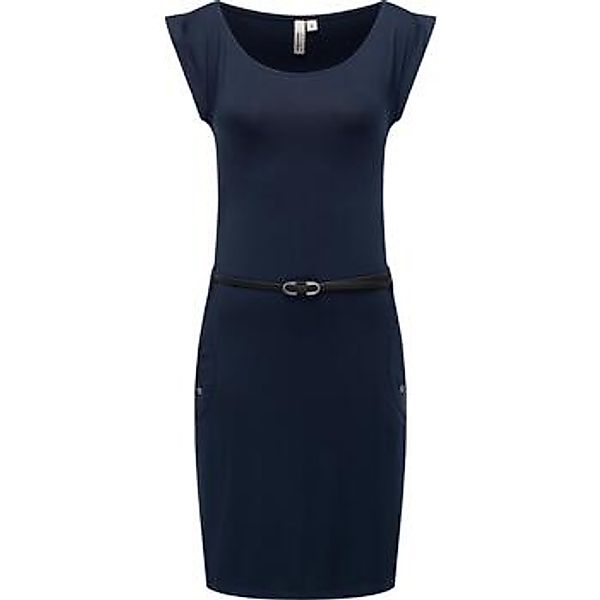 Ragwear Sommerkleid "Tagg", Damen Kurzarm-Kleid mit Taillengürtel und Tasch günstig online kaufen