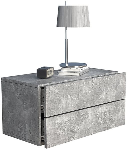 VCM Nachttisch Holz Wandschublade Wand Hänge günstig online kaufen