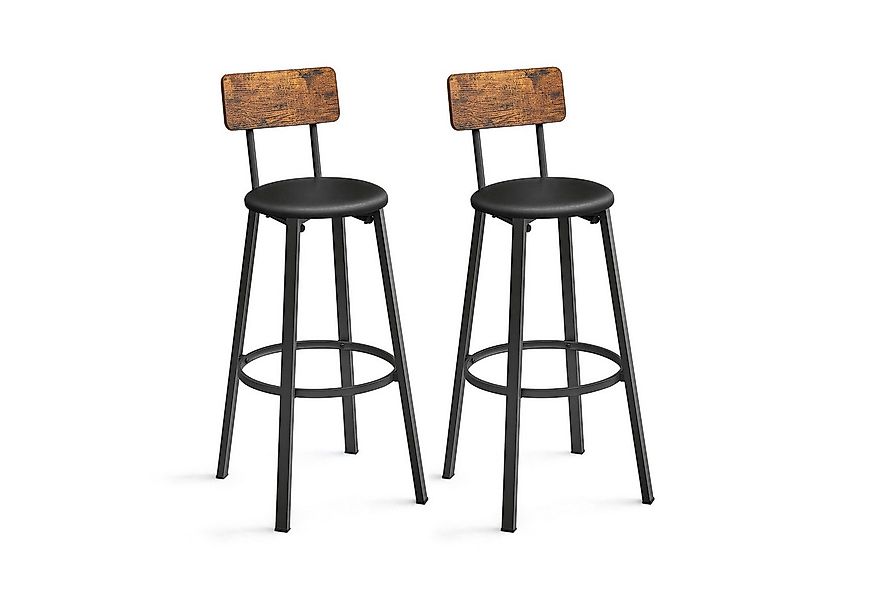 VASAGLE Barhocker Barstühle (Set, 2 St., 2er), bis 100kg belastbar günstig online kaufen