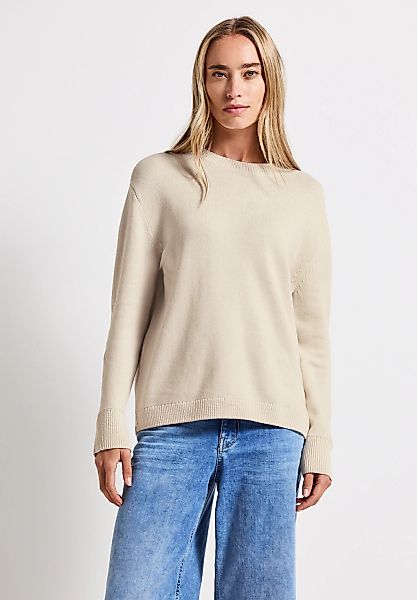 STREET ONE Strickpullover, im soften Baumwoll-Mix günstig online kaufen