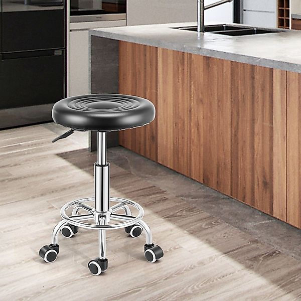 oyajia Drehhocker Höhenverstellbar Barhocker Ergonomie Rollbare günstig online kaufen