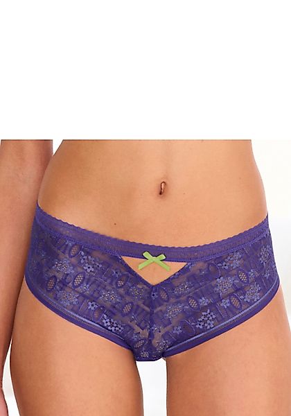 Vivance Stringpanty aus Spitze mit „LOVE“-Schriftzug günstig online kaufen