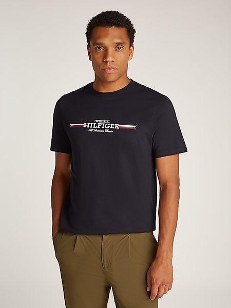 Tommy Hilfiger Rundhalsshirt HILFIGER CHEST STRIPE günstig online kaufen