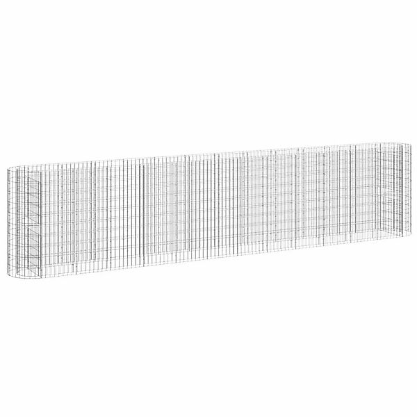 vidaXL Gabionen-Hochbeet Eisen 470x50x100 cm 1156415 günstig online kaufen