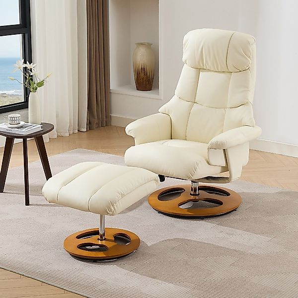 BlingBin Relaxsessel (1-St., mit Massivholzsockel, 5-Punkt-Massage günstig online kaufen
