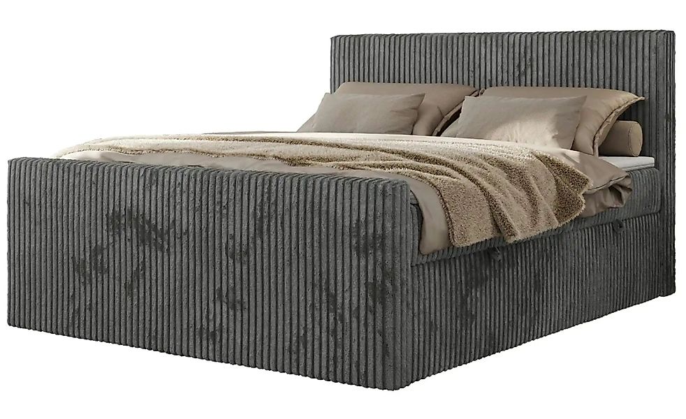 Boxbett mit Bettkasten Tiliano Duo ¦ grau ¦ Maße (cm): B: 164 H: 119 Betten günstig online kaufen