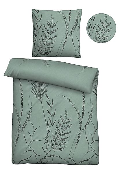 Biberna Bettwäsche 0840518, Flanell, 2 teilig, günstig online kaufen