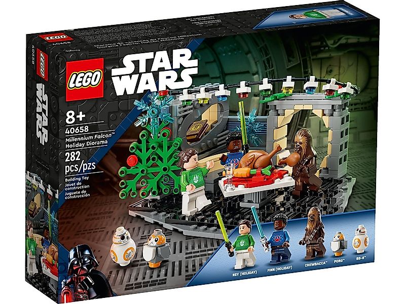 LEGO® LEGO® Star Wars 40658 Millennium Falcon™ – Weihnachtsdiorama Konstruk günstig online kaufen