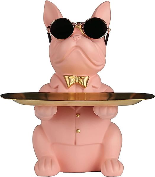 Coonoor Dekoschale Bulldogge Deko Skulpturen, Schlüsselbrett günstig online kaufen