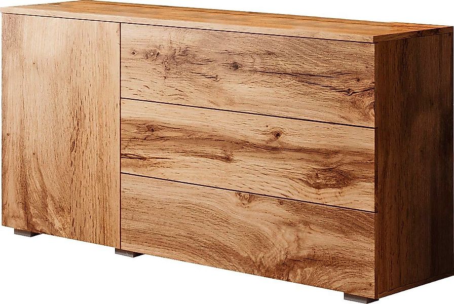 INOSIGN Sideboard PARIS (1 St), Moderne 110cm breite grifflose Kommode, vie günstig online kaufen