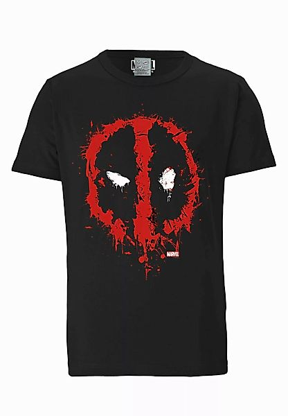 LOGOSHIRT T-Shirt "Marvel Deadpool Face", mit coolem Print günstig online kaufen