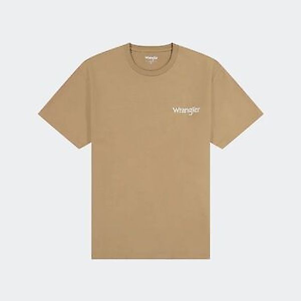 Wrangler  T-Shirts & Poloshirts 112362818 CASEY JONES-CAPPUCCINO günstig online kaufen