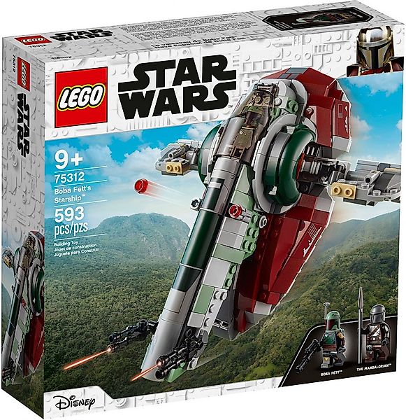 LEGO® LEGO® Star Wars 75312 Boba Fetts Starship™ Konstruktionsspielsteine, günstig online kaufen