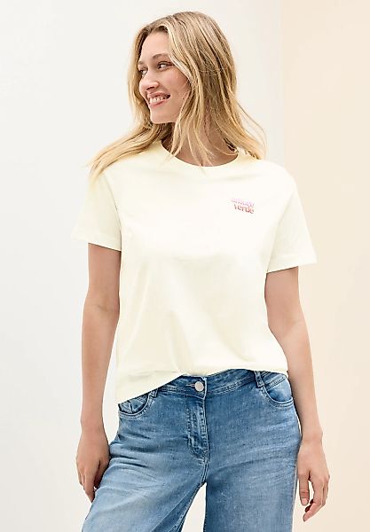 Cecil T-Shirt, mit Wording günstig online kaufen