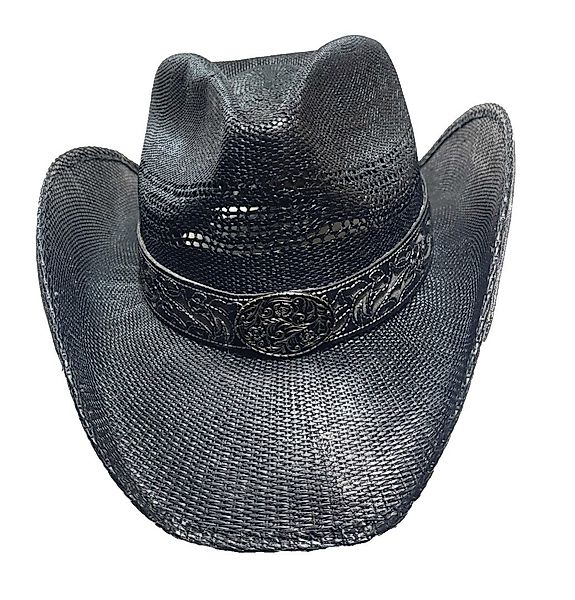 Westernlifestyle Cowboyhut Black Flower Western Cowboyhut günstig online kaufen