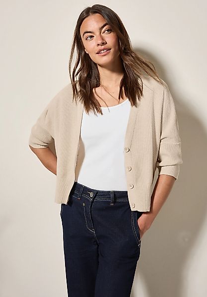 Cecil Cardigan, mit Struktur und Knopfleiste günstig online kaufen