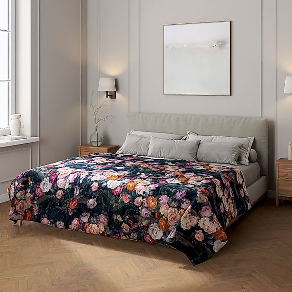 Tagesdecke mit Streifen-Steppung, bunt, Gardenia (161-02) günstig online kaufen