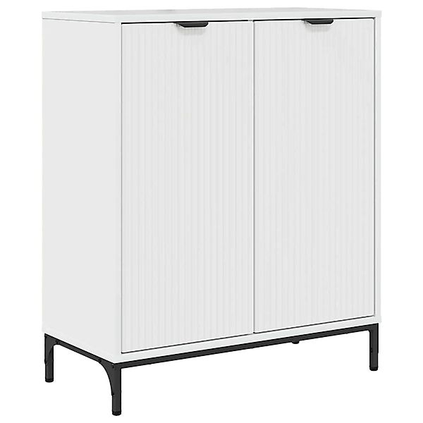 vidaXL Sideboard Hochglanz-Weiß 69,5 x 33 x 82 cm Holzwerkstoff 883428 günstig online kaufen