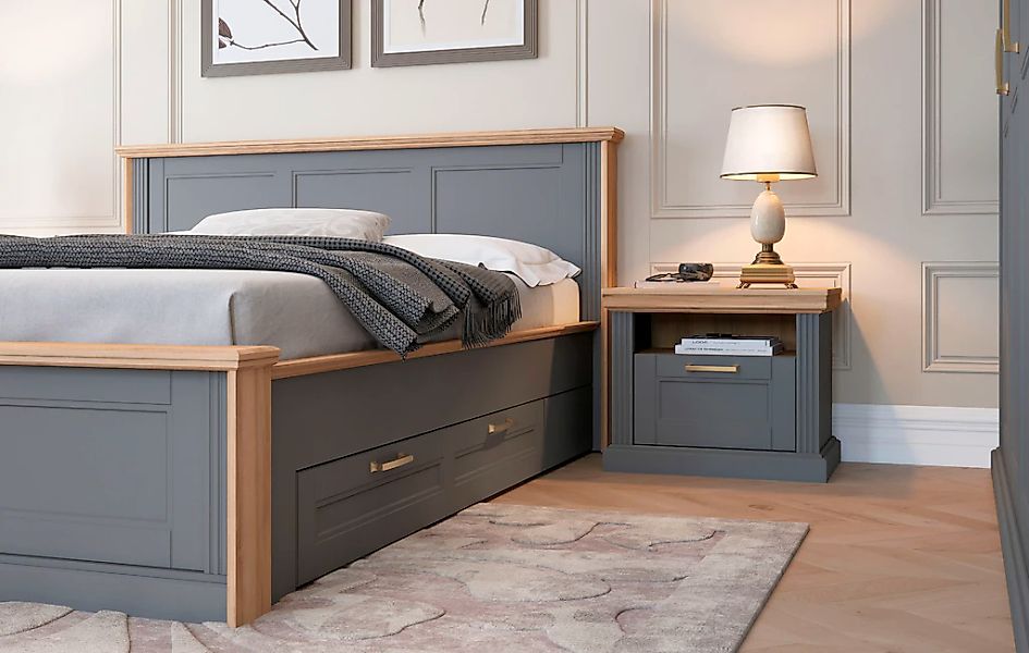 OTTO home Nachtkonsole "Tara, im klassischen Landhausstil, FSC-zertifiziert günstig online kaufen