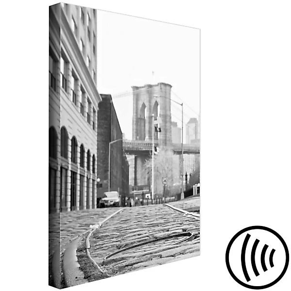Wandbild Brooklyn Bridge - das Kultsymbol von New York und Architektur der günstig online kaufen