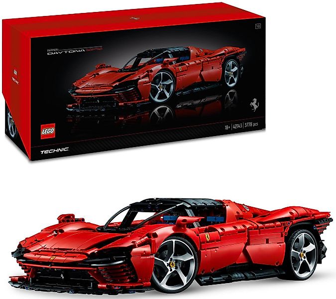 LEGO® Ferrari Daytona SP3 (42143), LEGO® Technic Konstruktionsspielsteine, günstig online kaufen