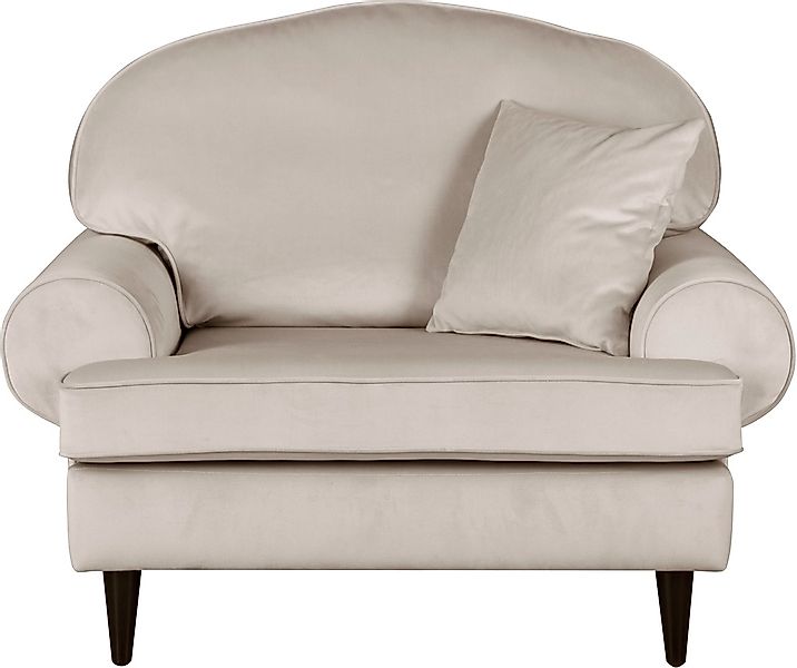 Home affaire Sessel "Vitreux", auch in Bouclé-Bezug, B/T/H: 117/100/95 cm günstig online kaufen