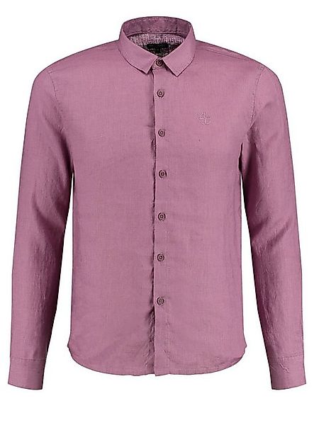 Key Largo Langarmhemd Herren Leinenhemd MSH LUIS 1/1 SOLID Langarm (1-tlg) günstig online kaufen