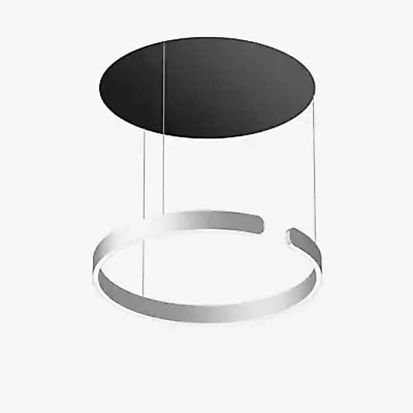 Occhio Mito Sospeso 60 Move Up Table Pendelleuchte LED, Kopf silber matt/Ba günstig online kaufen