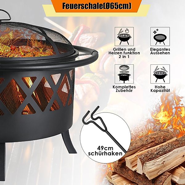 TLGREEN Feuerschale Feuerschalen für den Garten, günstig online kaufen