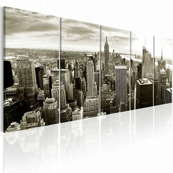 artgeist Wandbild Grey Manhattan mehrfarbig Gr. 200 x 80 günstig online kaufen